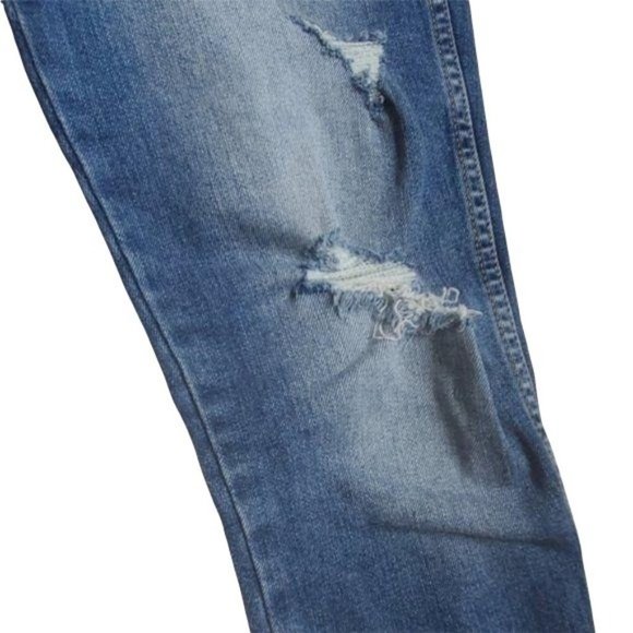 Mango MNG Skinny Isa Blue Wash Jeans -  Sz 2 - Picture 4 of 7